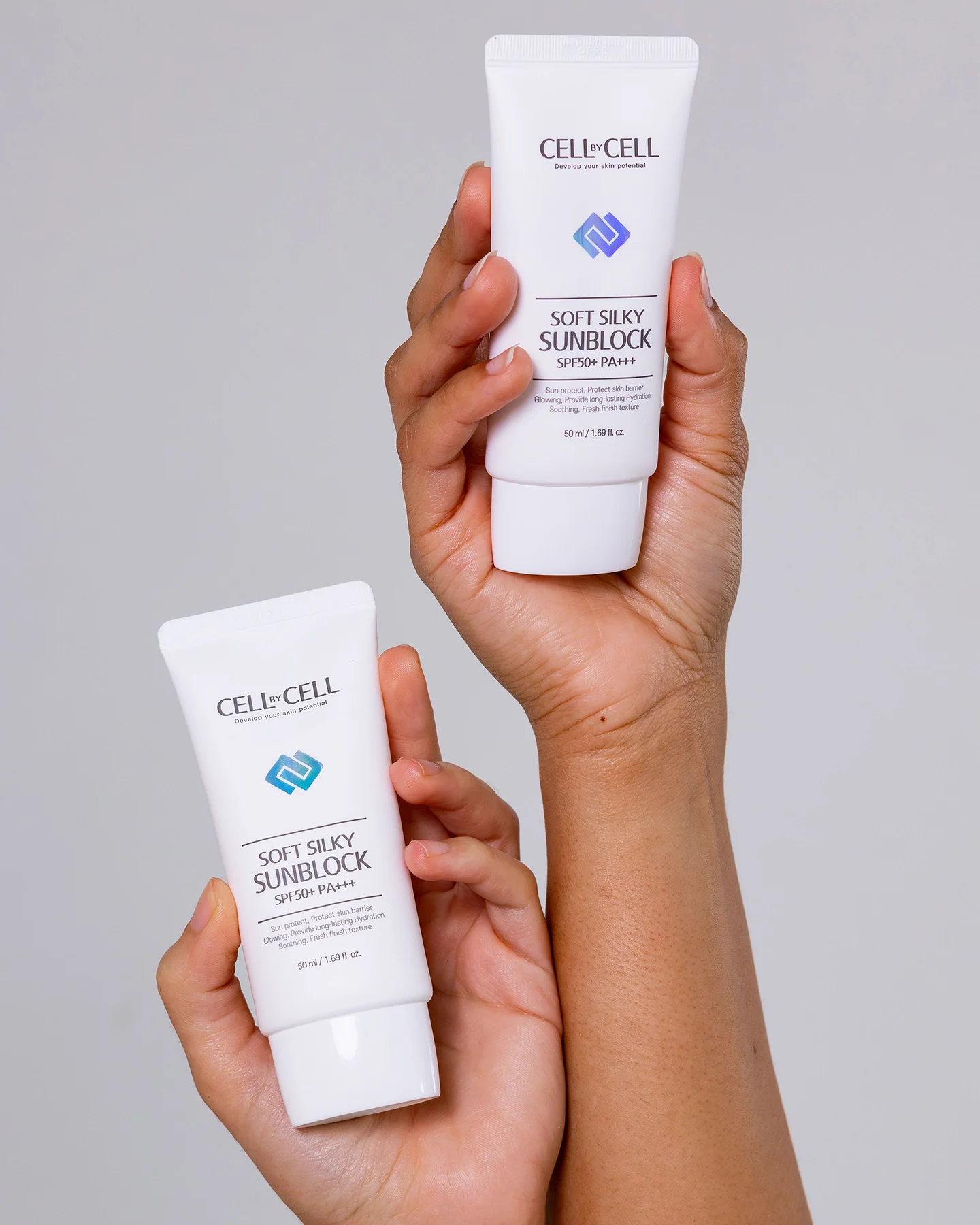 CellbyCell Soft Silky Sunblock SPF 50+ PA+++