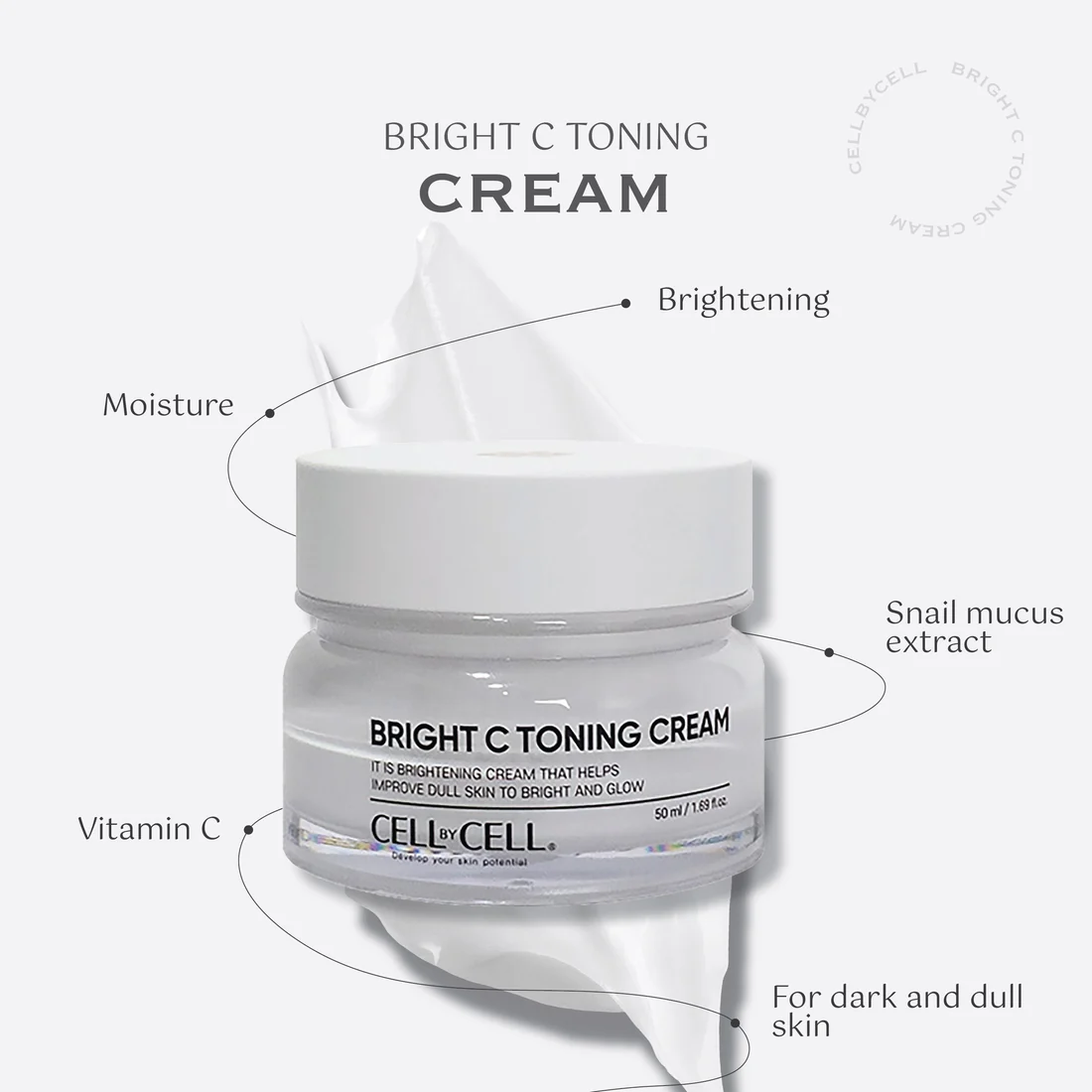 CellbyCell Bright C Toning Cream