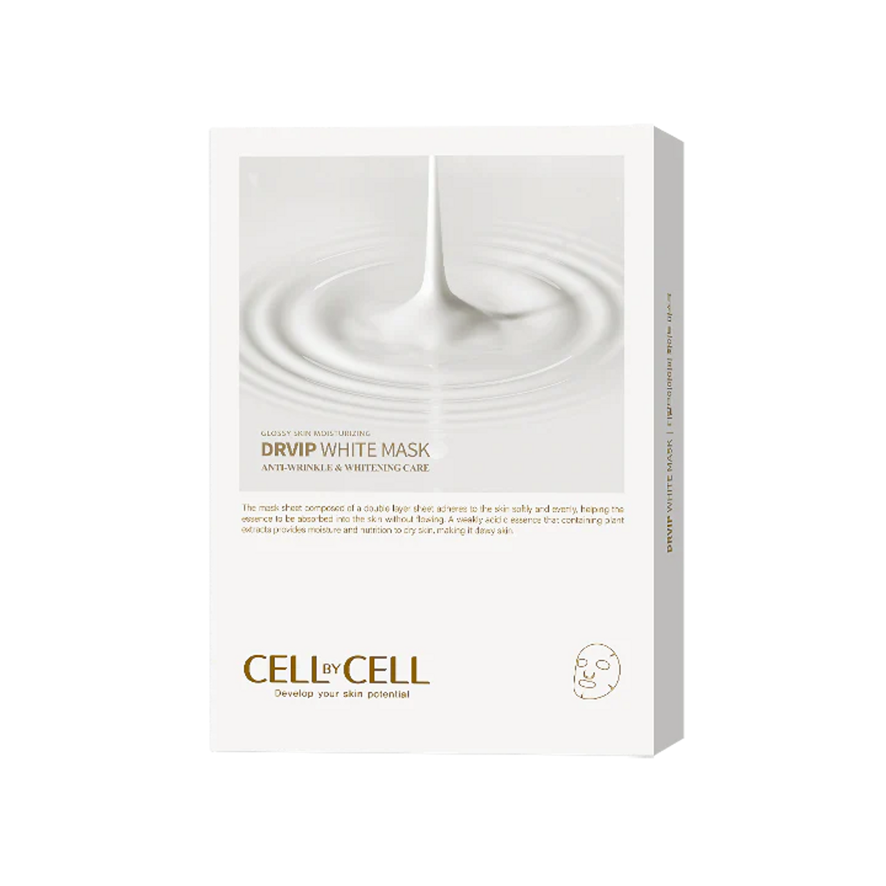 CellbyCell DRVIP White Mask Anti-Wrinkle & Whitening Care